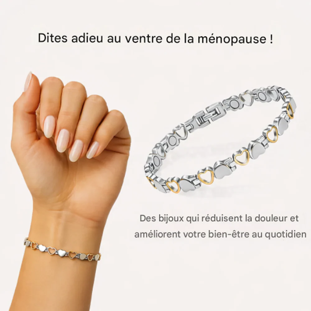 ⛓CZTICLE® Bracelet Magnétique Bien-Être ✨Relaxation · Meilleur Sommeil · Équilibre Intérieur - Image 6