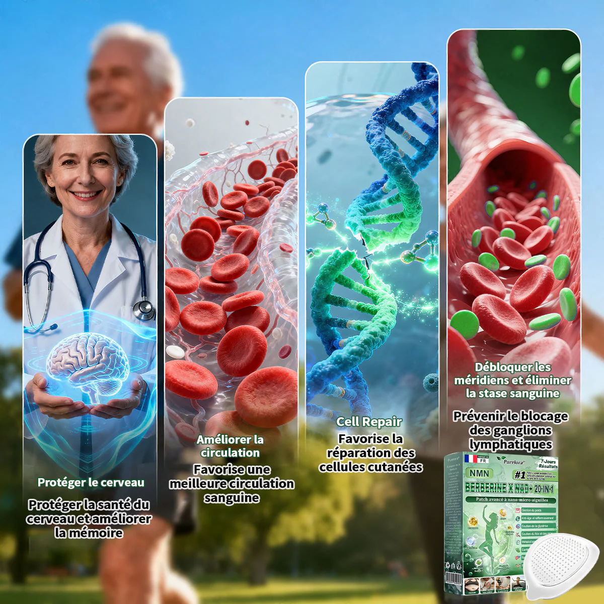 🇫🇷Pharmacie en ligne française🏥 p𝒖𝒓𝒆𝒍𝒐𝒓𝒂® NAD × 𝑬𝑮𝑪𝑮 20-𝒆𝒏-𝟏 𝐏𝐚𝙩𝙘𝙝 𝙈𝙞𝙘𝙧𝙤𝙣é𝙚𝒅𝒍𝒆 𝑨𝒗𝒂𝐧𝐜é 𝙉𝙖𝒏𝒐 (𝐔𝐧𝐞 𝐬𝐞𝐮𝐥𝐞 𝐟𝐨𝐢𝐬 𝐩𝐚𝐫 𝐣𝐨𝐮𝐫, 𝐜𝐡𝐚𝐧𝐠𝐞𝐦𝐞𝐧𝐭𝐬 𝐯𝐢𝐬𝐢𝐛𝐥𝐞𝐬 𝐞𝐧 𝟕 𝐣𝐨𝐮𝐫𝐬) ✅𝐏𝐨𝐮𝐫 𝐥’𝐨𝐛é𝐬𝐢𝐭é, 🅟🅔🅐🅤 🅡🅔🅛â🅒🅗é🅔,𝐝𝐢𝐚𝐛è𝐭𝐞, 𝐚𝐩𝐧é𝐞 𝐝𝐮 𝐬𝐨𝐦𝐦𝐞𝐢𝐥, 𝐩𝐫𝐨𝐛𝐥è𝐦𝐞𝐬 𝐚𝐫𝐭𝐢𝐜𝐮𝐥𝐚𝐢𝐫𝐞𝐬, 𝐞𝐭 𝐛𝐢𝐞𝐧 𝐩𝐥𝐮𝐬 - Image 11