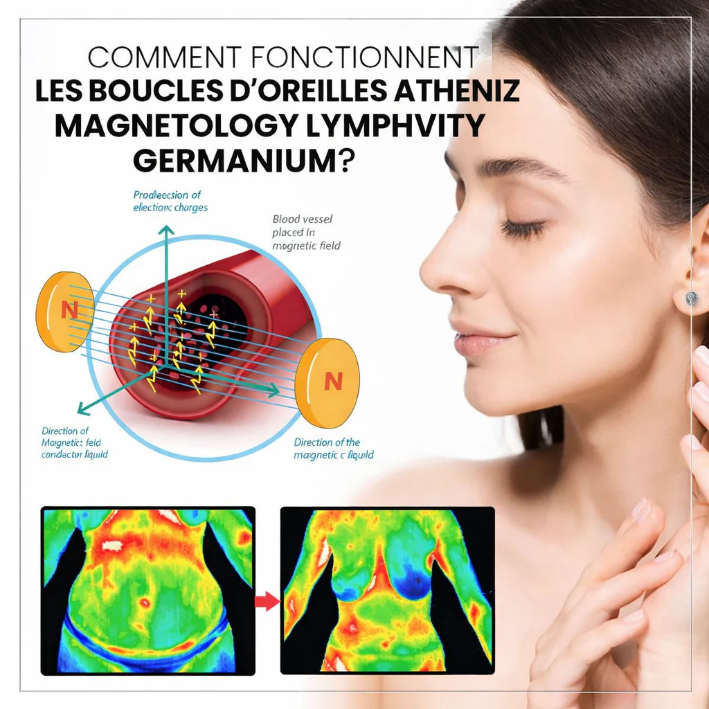 (🔥 DERNIER JOUR – SOLDES 80%)💎 CZTICLE® Histone Magnetology Lymphvity Boucles d’Oreilles en Germanium - Image 7