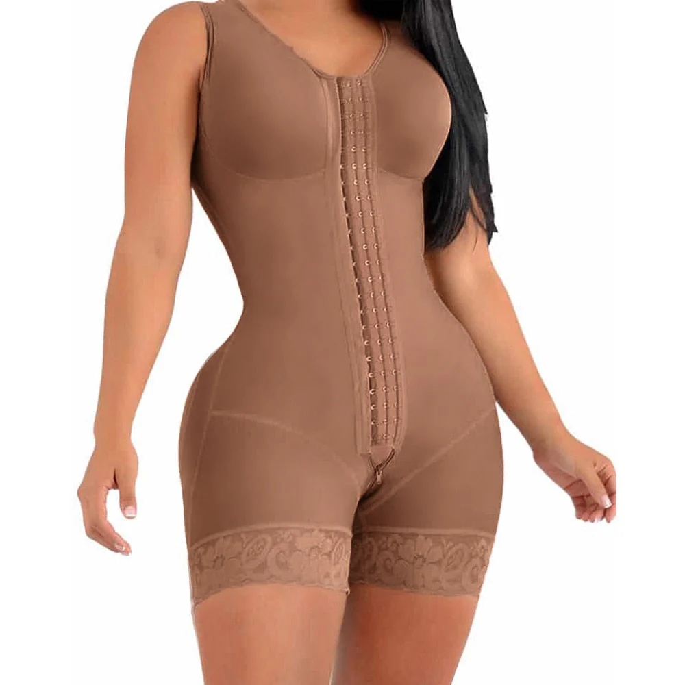 Fajas Colombianas Post Surgery Shapewear Compression Slimming Girdle Woman Flat Stomach Lace Shaper Skims Shorts Bodyshaper - Image 5