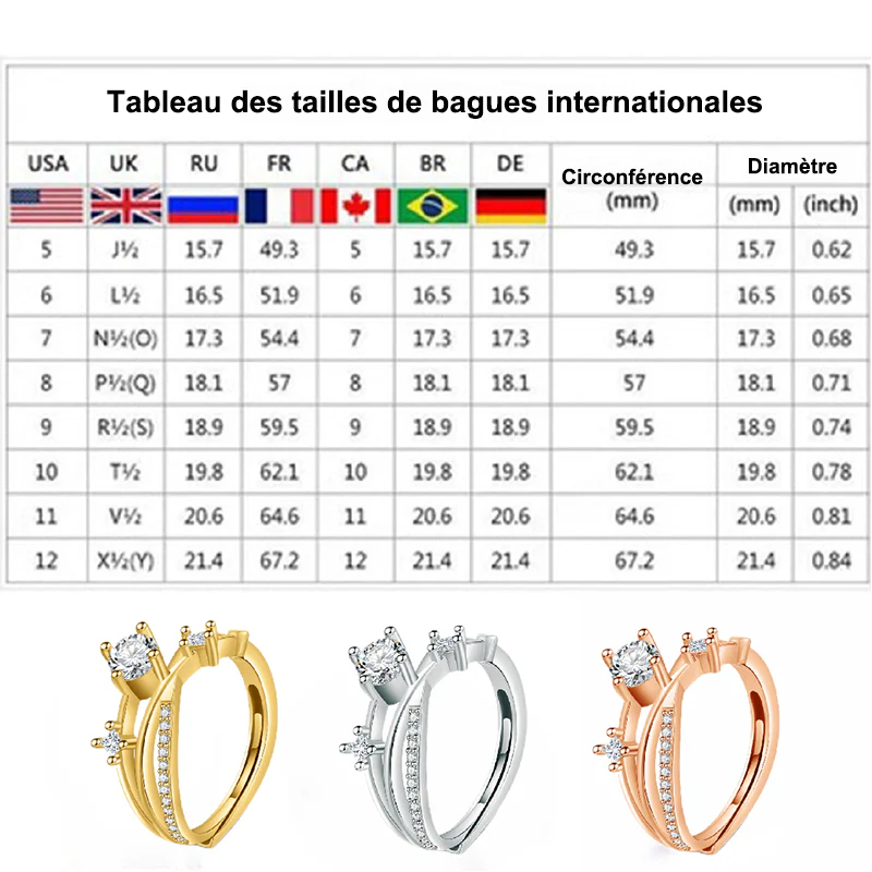 👩‍⚕️🔥 DERNIER JOUR -80% :👩‍⚕️ Bague de Magnétologie Lymphatique en Diamant CZTICLE® - Image 13