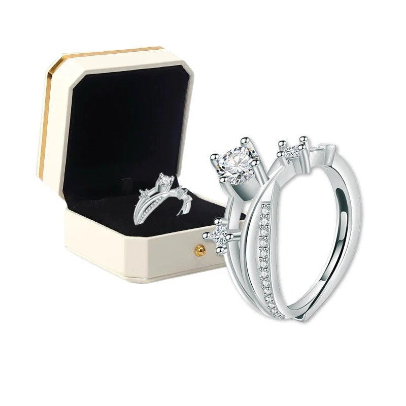 👩‍⚕️🔥 DERNIER JOUR -80% :👩‍⚕️ Bague de Magnétologie Lymphatique en Diamant CZTICLE® - Image 14
