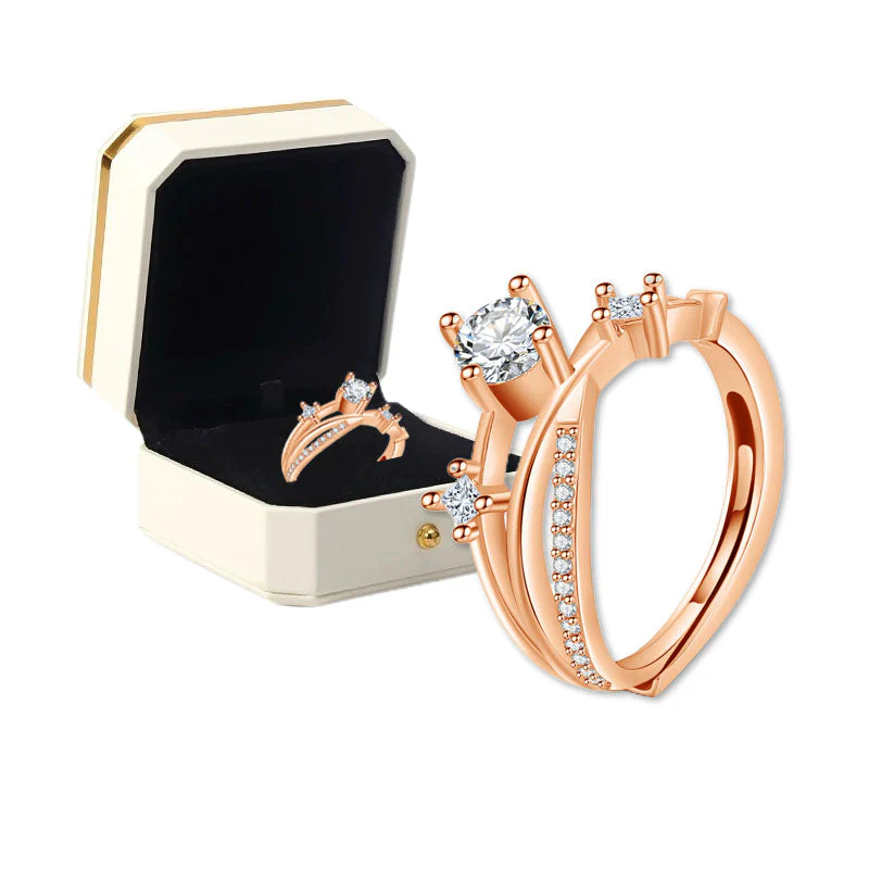 👩‍⚕️🔥 DERNIER JOUR -80% :👩‍⚕️ Bague de Magnétologie Lymphatique en Diamant CZTICLE® - Image 17
