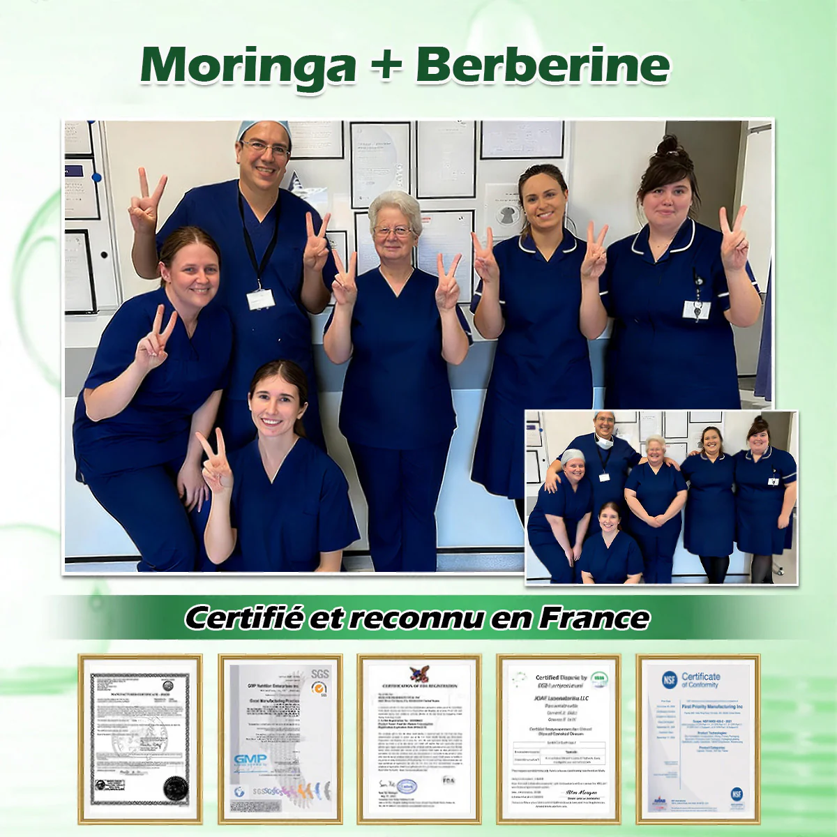 Magasin Officiel | Healrize® Moringa & Bérbérine 10-en-1 Patch Nanomicro-aiguilles Avancé👩⚕️ (Une application quotidienne, résultats visibles en 7 jours)🌼 Obésité, Diabète, Apnée du sommeil, Problèmes articulaires - Image 7