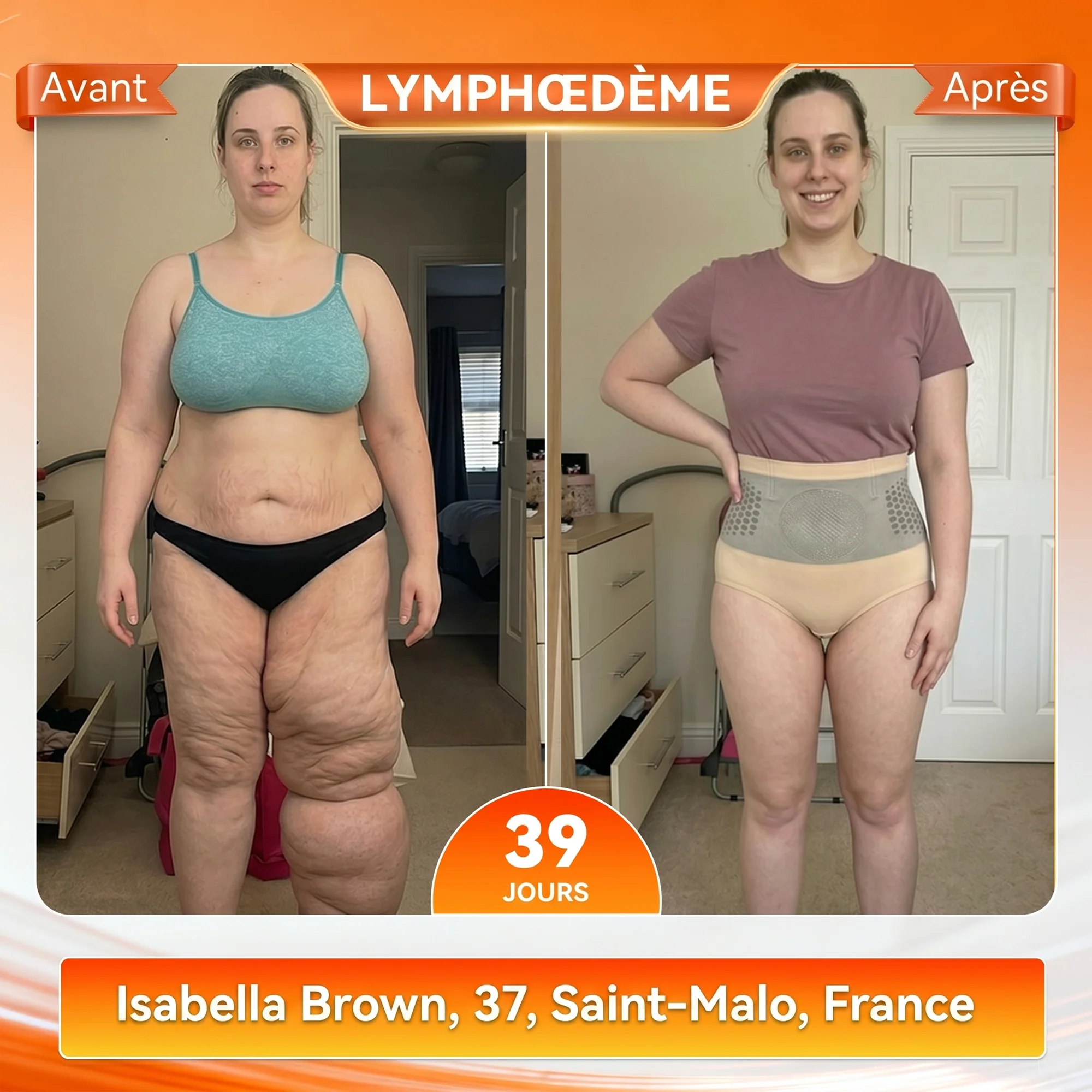 Boutique Officielle | ✅ 𝐏𝐀𝐔𝐑𝐀𝐉𝐔® 2026 Short Sculptant & Brûle-Graisses 4-en-1 aux Micro-Particules de Moringa & Berbérine 🌹 - Image 10