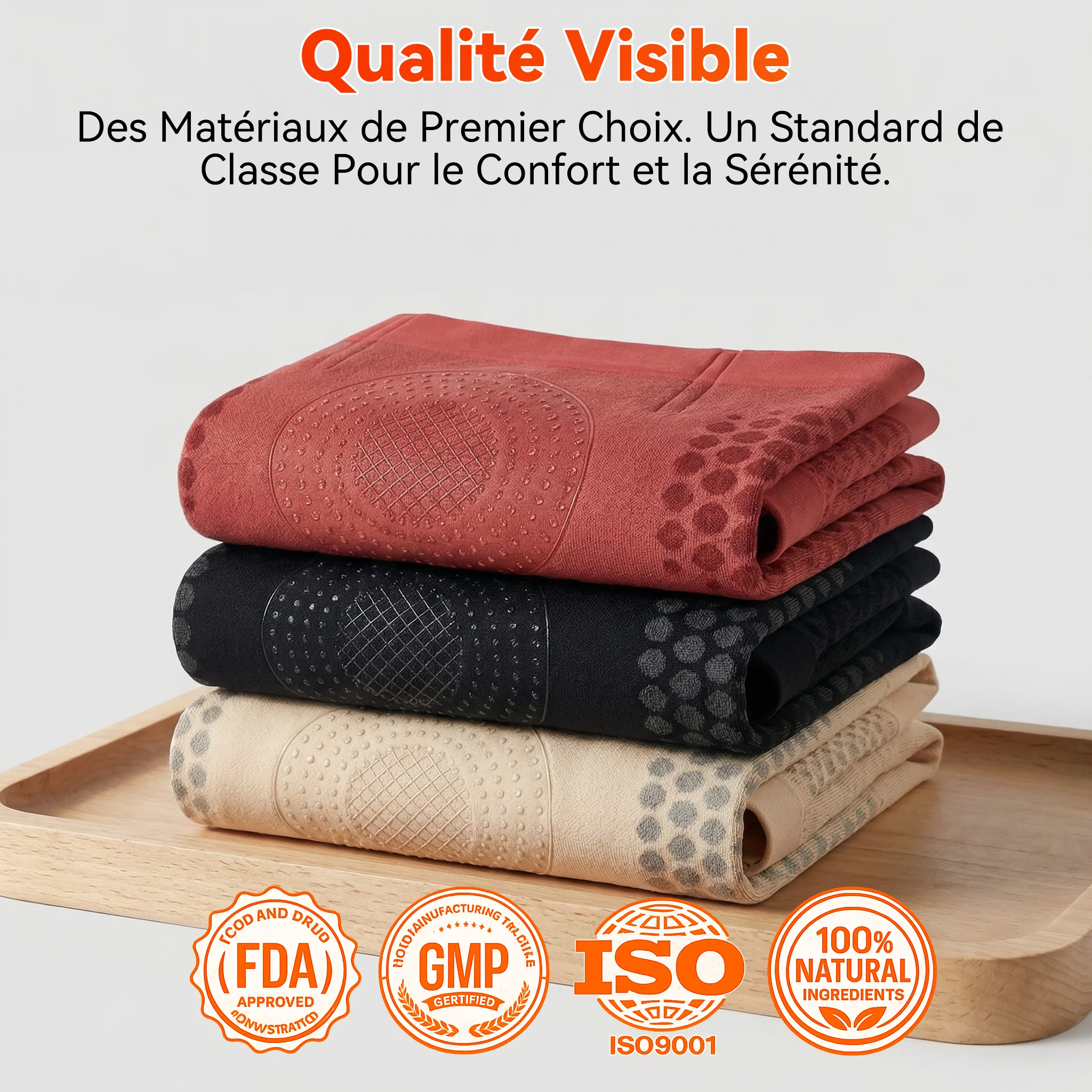 Boutique Officielle | ✅ 𝐏𝐀𝐔𝐑𝐀𝐉𝐔® 2026 Short Sculptant & Brûle-Graisses 4-en-1 aux Micro-Particules de Moringa & Berbérine 🌹 - Image 5