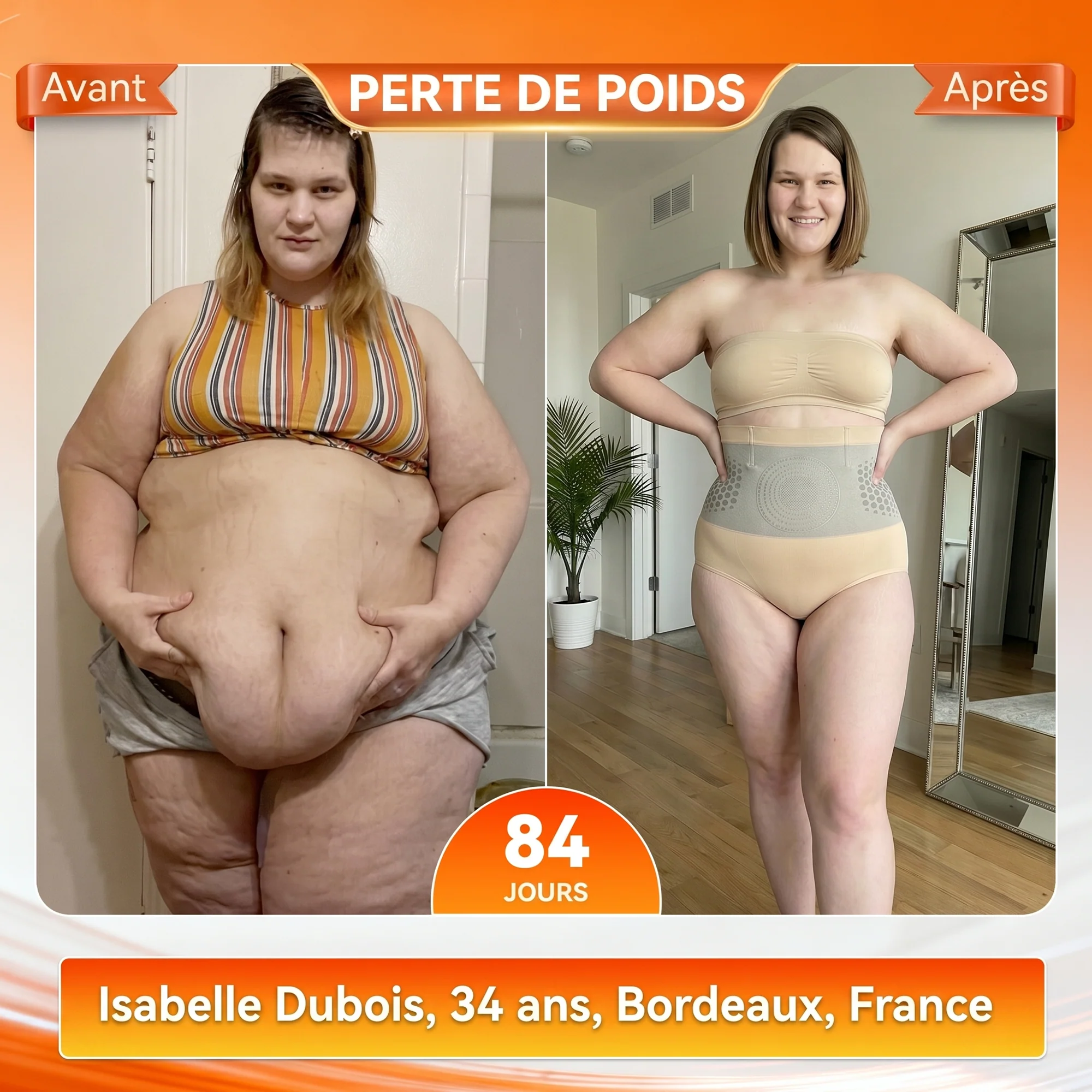 Boutique Officielle | ✅ 𝐏𝐀𝐔𝐑𝐀𝐉𝐔® 2026 Short Sculptant & Brûle-Graisses 4-en-1 aux Micro-Particules de Moringa & Berbérine 🌹 - Image 7