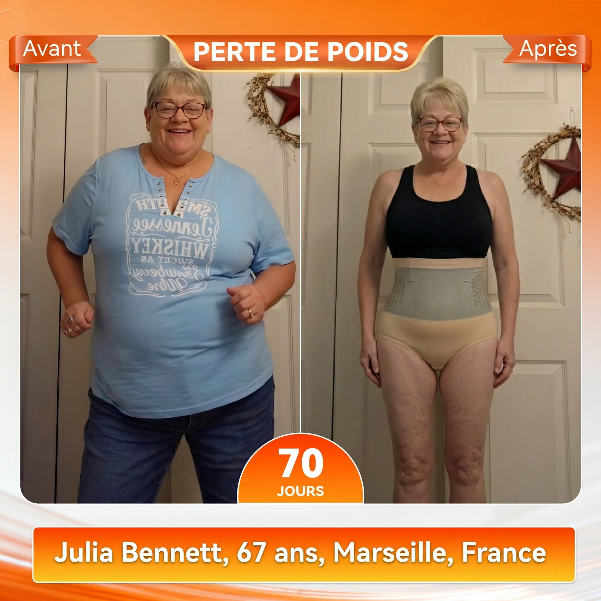 Boutique Officielle | ✅ 𝐏𝐀𝐔𝐑𝐀𝐉𝐔® 2026 Short Sculptant & Brûle-Graisses 4-en-1 aux Micro-Particules de Moringa & Berbérine 🌹 - Image 9