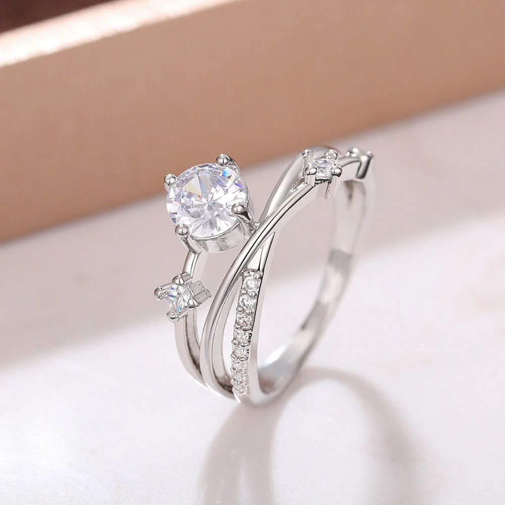 🔥 DERNIER JOUR -80% : Bague de Magnétologie Lymphatique en Diamant CZTICLE® - Image 2