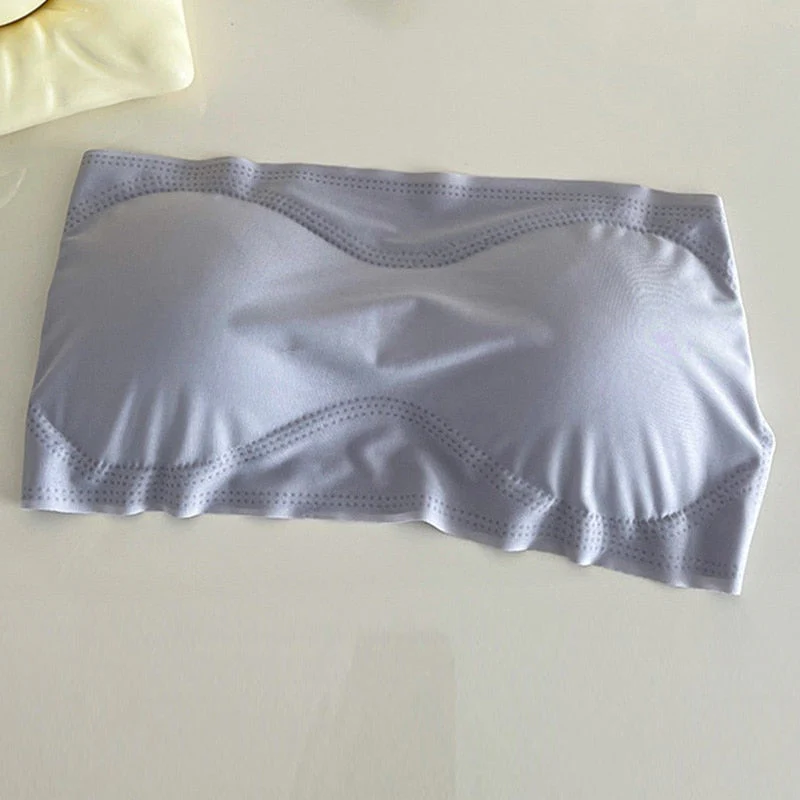 Spring Summer Women Bra Seamless Tube Top Bra Strapless Bandeau Push up Bra Women's Underwear Basic Stretch Underwear Lingerie - Image 10