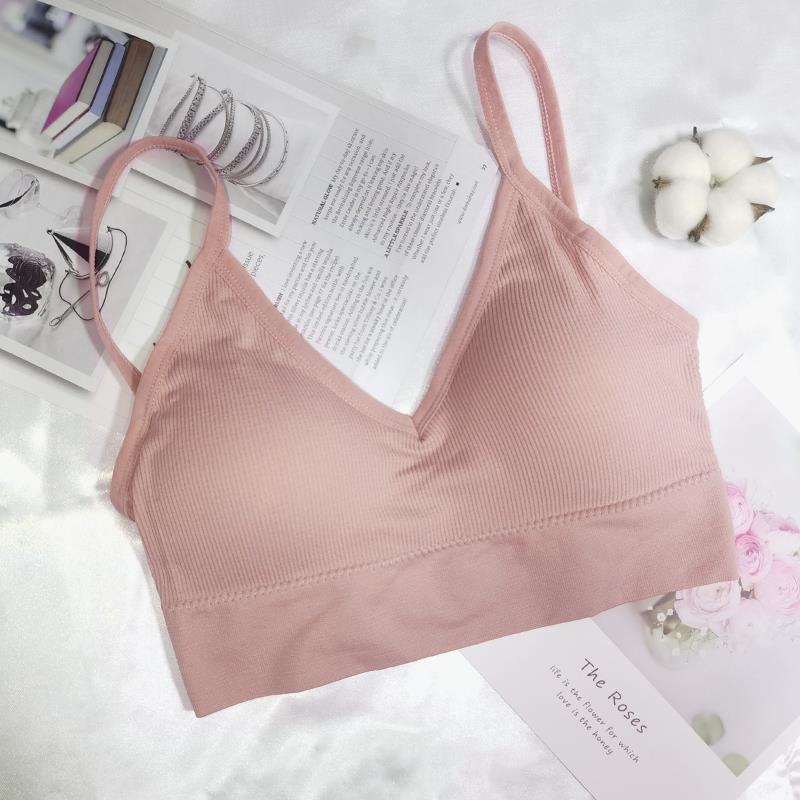 Women Sexy Crop Tops Tube Top Female Streetwear Sleeveless Camis Seamless Sports Lingerie Tee Bra Crop Top Bandeau Top Tank - Image 24