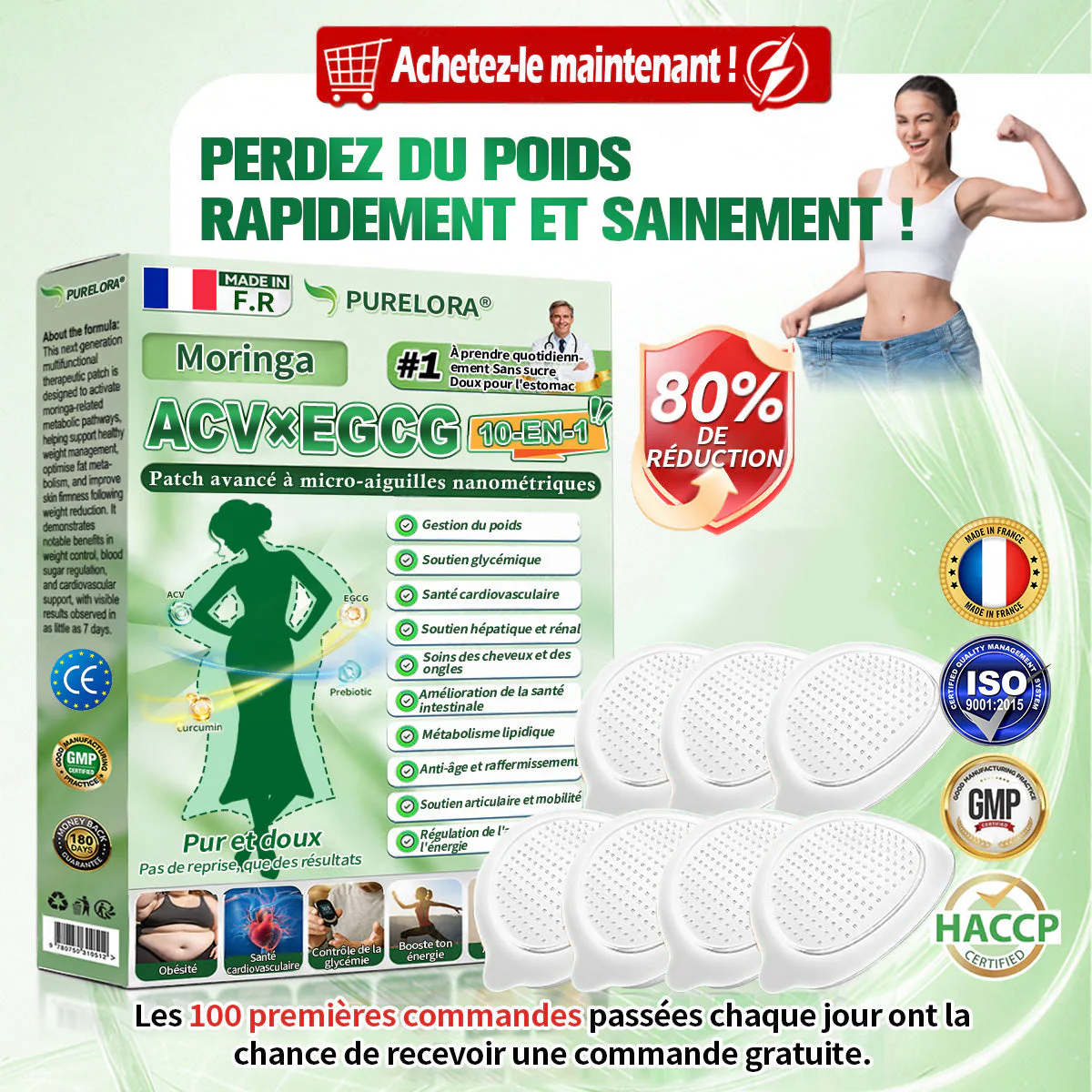 𝑷𝒖𝒓𝒆𝒍𝒐𝒓𝒂® 𝑨𝑪𝑽 × 𝑬𝑮𝑪𝑮 𝟏𝟎-𝒆𝒏-𝟏 𝐏𝐚𝙩𝙘𝙝 𝙈𝙞𝙘𝙧𝙤𝙣é𝙚𝒅𝒍𝒆 𝑨𝒗𝒂𝐧𝐜é 𝙉𝙖𝒏𝒐 (𝐔𝐧𝐞 𝐬𝐞𝐮𝐥𝐞 𝐟𝐨𝐢𝐬 𝐩𝐚𝐫 𝐣𝐨𝐮𝐫, 𝐜𝐡𝐚𝐧𝐠𝐞𝐦𝐞𝐧𝐭𝐬 𝐯𝐢𝐬𝐢𝐛𝐥𝐞𝐬 𝐞𝐧 𝟕 𝐣𝐨𝐮𝐫𝐬) ✅𝐏𝐨𝐮𝐫 𝐥’𝐨𝐛é𝐬𝐢𝐭é, 🅟🅔🅐🅤 🅡🅔🅛â🅒🅗é🅔,𝐝𝐢𝐚𝐛è𝐭𝐞, 𝐚𝐩𝐧é𝐞 𝐝𝐮 𝐬𝐨𝐦𝐦𝐞𝐢𝐥, 𝐩𝐫𝐨𝐛𝐥è𝐦𝐞𝐬 𝐚𝐫𝐭𝐢𝐜𝐮𝐥𝐚𝐢𝐫𝐞𝐬, 𝐞𝐭 𝐛𝐢𝐞𝐧 𝐩𝐥𝐮𝐬